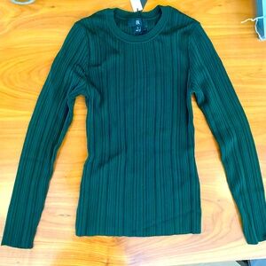 Beautiful Green knit Banana Republic Sweater S NWT
